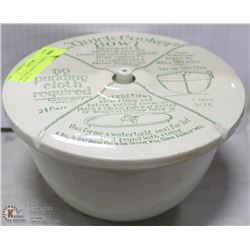 VINTAGE QUICK COOKER PUDDING BOWL 7"