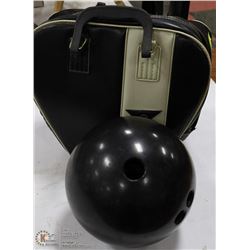 13 LBS BOWLING BOWL IN A CARRY CASE
