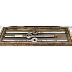 ANTIQUE 3 PIECE LARGE “LITTLE GIANT” TAP AND DIE