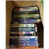 Image 1 : BOX OF 20 ASSORTED DVDS & GAMES