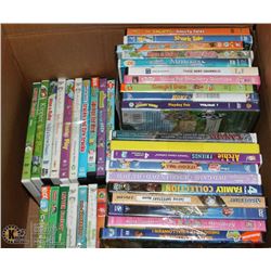 BOX OF 60 KIDS MOVIES