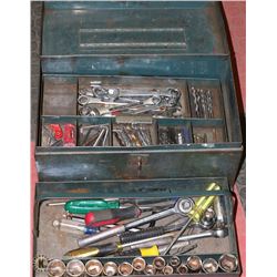 HEAVY IRON TOOLBOX W/ TOOLS