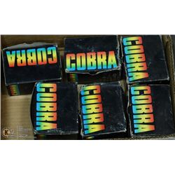 8 BOXES OF 100 PCS EACH  OF COBRA LEAD ANCHORS