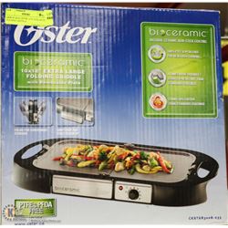 NEW IN BOX OSTER 10 X 18 XLARGE FOLDING GRIDDLE