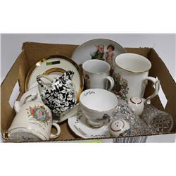 FLAT OF ASST CHINA INCL ROYAL ALBERT, ROYAL WINTON