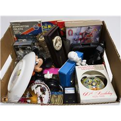FLAT OF AST ITEMS INCL MICKEY MOUSE 60TH BIRTHDAY