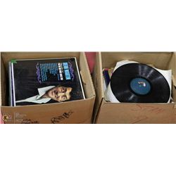 2 BOX OF ESTATE RECORDS INCL 78RPM BLUEBIRDS