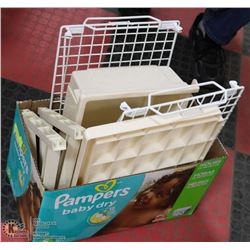 WALL MOUNT SHELF WITH ALL HARDWARE AND BRACKETS