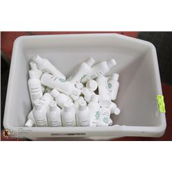 LARGE WHITE DISPLAY BIN W/27 TRAVEL SIZE