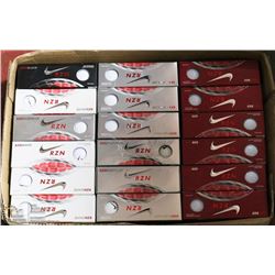 FLAT OF NIKE RECLAIMED GOLF BALLS