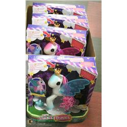 LOT OF 4 NEW LALALOOPSY PONIES