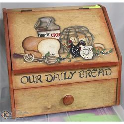 VINTAGE BREAD BOX