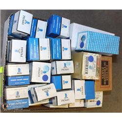 BOX FULL OF COMPRESSOR SERVICE PARTS, AND MORE