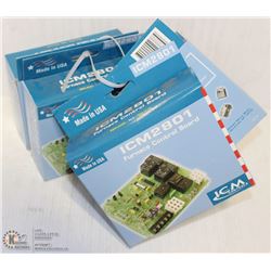 LOT OF 4 ICM2801 FURNACE-CONTROL BOARDS