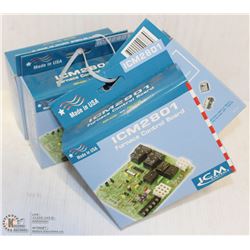 LOT OF 4 ICM2801 FURNACE-CONTROL BOARDS