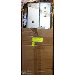 VESTIL FLOOR-MOUNTED VERTICAL MATERIAL RACK M#SR-V