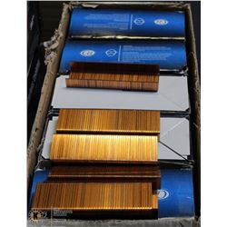 BOX FULL OF CRISP-AIR CARTON-CLOSING STICK-STAPLES