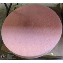 LOT OF 5, 27" 3M PINK ERASER BURNISH PADS