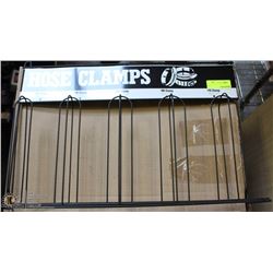 LOOP-CLAMP STOCKHOLDER WITH 5 RODS FOR DISPLAY