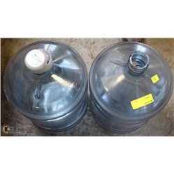 LOT OF 2  SMALLER SIZE WATER JUGS