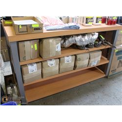 4-TIER ROLLING REINFORCED SHOP BENCH