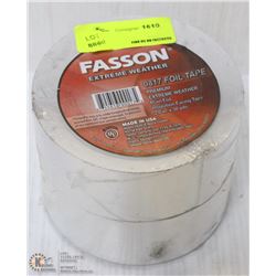 LOT OF 2 PAIRS OF FASSON ALL-WEATHER FOIL TAPE