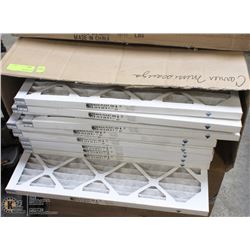 BOX OF 12 AIR FILTERS 21.5" x 23.25"