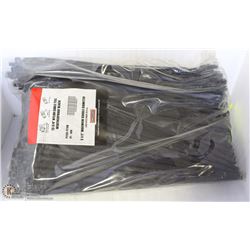BAG OF 500 13 3/4" NYLON CABLE TIES (BLACK)