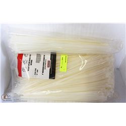 BAG OF 1000 14 5/8"  WHITE CABLE TIES