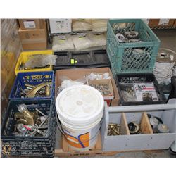 PALLET OF PLUMBING SUPPLIES