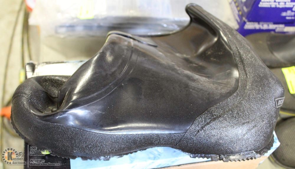 ACTON SIZE 13 MENS CHEMICAL RUBBER BOOT COVERS