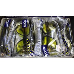 2 BOXES OF 12 NORTH SAFETY GLASSES