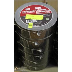 LOT OF 6 ROLLS OF 12MM HEAVY DUTY DUCT TAPE