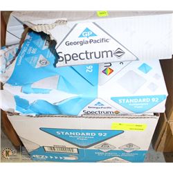 OPEN CASE WITH 5000 SHEETS OF COPY PAPER