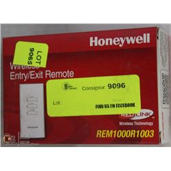 LOT OF 5 HONEYWELL WIRELESS EXIT/ENTRY REMOTES