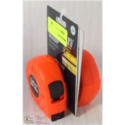 BUNDLE OF 2 LUFKIN 26 FOOT TAPE MEASURES