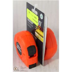 BUNDLE OF 2 LUFKIN 26 FOOT TAPE MEASURES