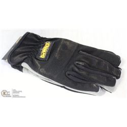 PAIR OF DEWALT SLIP ON GLOVES SIZE MEDIUM