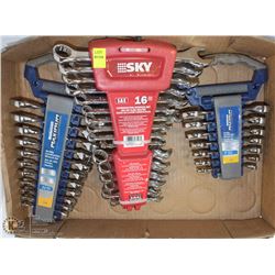 FLAT WITH 3 ASSORTED MASTERCRAFT AND HUSKY