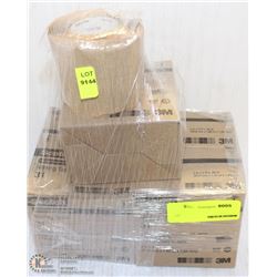 BUNDLE WITH 6 ROLLS OF 3M ABRASION MINING TAPE