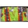 Image 1 : LOT OF 3 SIZE SMALL 3M HI-VIS VESTS