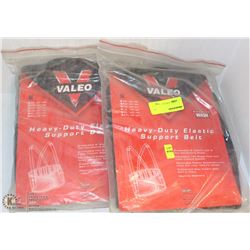 LOT OF 2 SIZE MEDIUM VALEO HEAVY DUTY ELASTIC