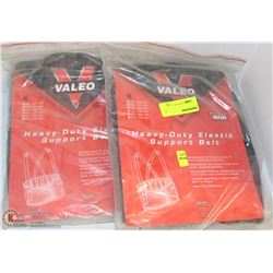 LOT OF 2 SIZE MEDIUM VALEO HEAVY DUTY ELASTIC