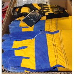 FLAT OF WORK GLOVES ON CHOICE