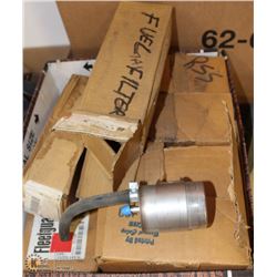 BOX FULL OF HEAVY DUTY TRUCK OIL FILTER ADAPTORS &