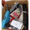 Image 1 : BOX W/ ASST TIES, TOOLS AND MORE