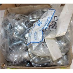BOX OF ASSORTED SIZED BOLTS