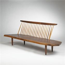 George Nakashima Conoid bench
