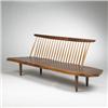 Image 1 : George Nakashima Conoid bench