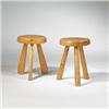 Image 1 : Charlotte Perriand stools, pair